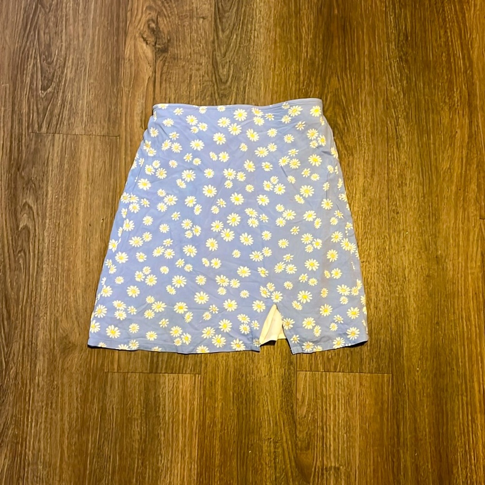 Blue Daisy Mini Skirt🌼